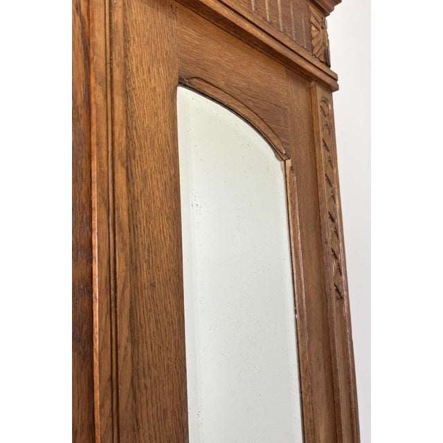 French Wardrobe in Oak For Sale - Image 16 of 18