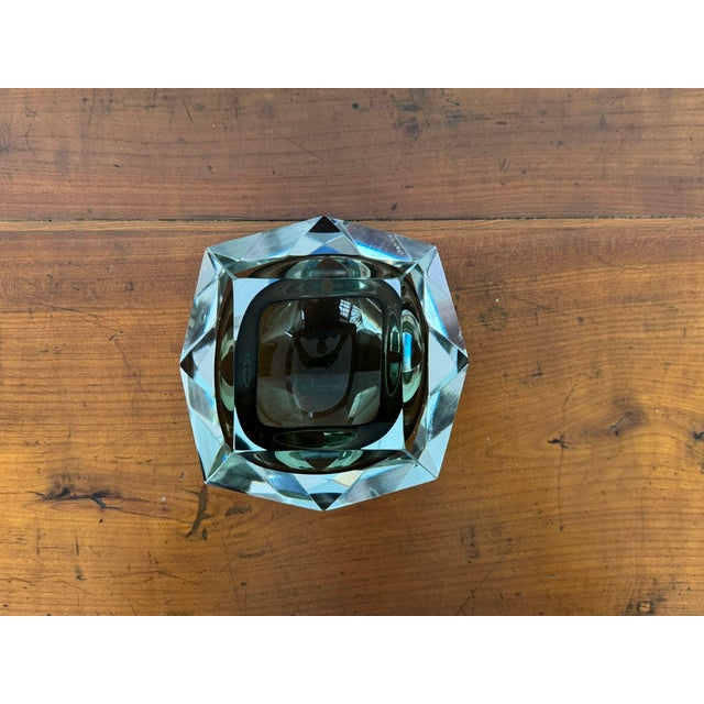 Murano Glass Ashtray attributed to Flavio Poli for Seguso, 1960s For Sale - Image 6 of 13