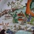 Asian Hand-Painted Porcelain Plate – 8.9" Wucai Figural Scene Dish With Kangxi Mark For Sale - Image 3 of 5
