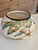 Vintage Hand-Painted Cockatoo Tropical Ceramic Bowl or Cachepot For Sale - Image 4 of 10