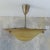 Art Deco Glass Ceiling Lamp, 1930s For Sale - Image 3 of 15