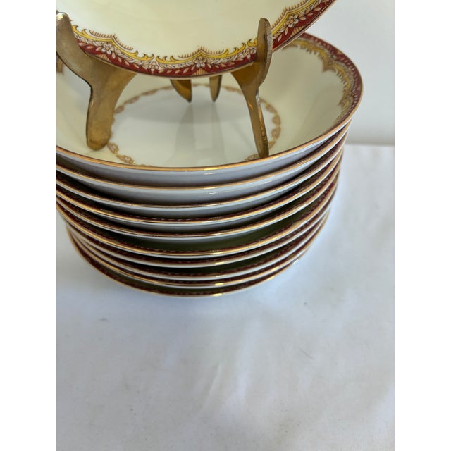 Ceramic Vintage Meito Fruit Bowls, Set of 11 For Sale - Image 7 of 11