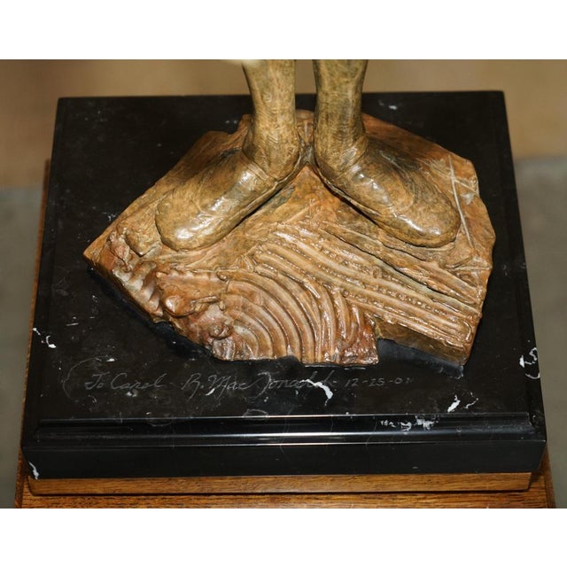 Richard Macdonald, First Position, Bronze and Marble For Sale - Image 12 of 18