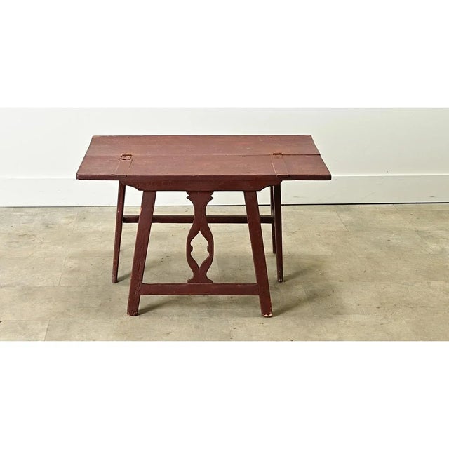 Dutch 19th Century Painted Metamorphic Chair-Table For Sale - Image 9 of 12