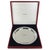 Cartier Polished Pewter Silver Tray With Original Red Presentation Box For Sale - Image 9 of 9
