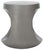 Vikki Concrete Accent Stool - Dark Grey For Sale In Philadelphia - Image 6 of 6
