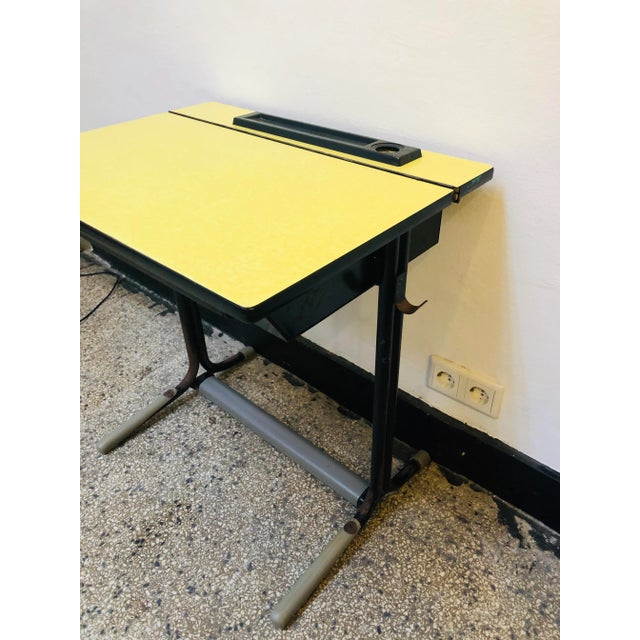 Black Mid-Century Childrens Desk, 1950s For Sale - Image 8 of 12