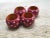 American Red Star Patriotic Wood Napkin Rings - Set of 4 For Sale - Image 3 of 4