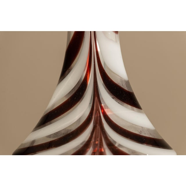 Purple Murano Glass Lamp in the style of Esperia, Italy, 1970s For Sale - Image 8 of 12