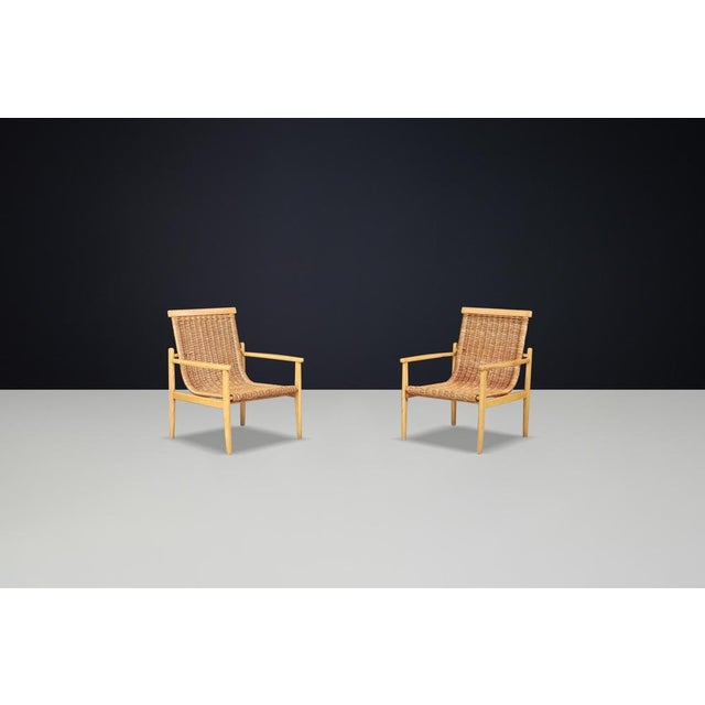 Set of Mid-Century Armchairs attributed to Jan Kalous for Úluv, Czechoslovakia, 1960s For Sale - Image 9 of 18