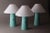 Postmodern Turquoise Wall Lamp from Arlus, 1980s For Sale - Image 6 of 8