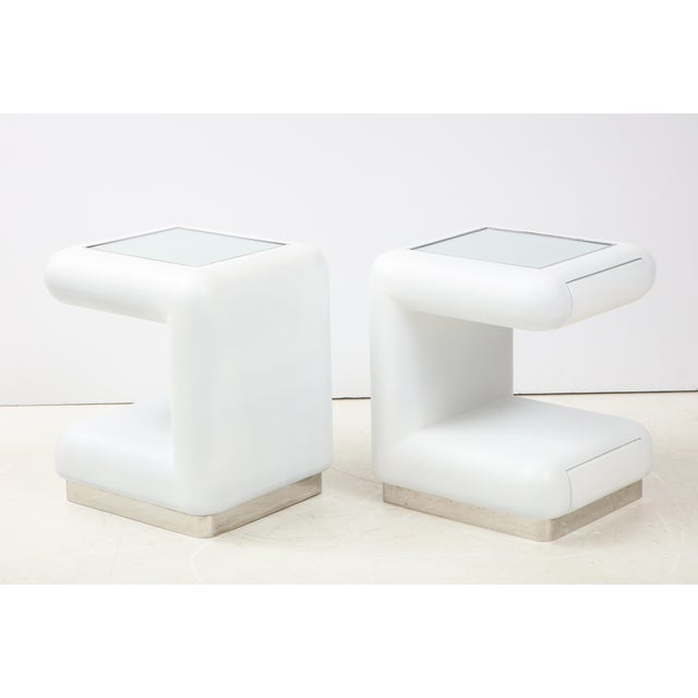 Ron Seff Ron Seff Night Stands / End Tables - A Pair For Sale - Image 4 of 11