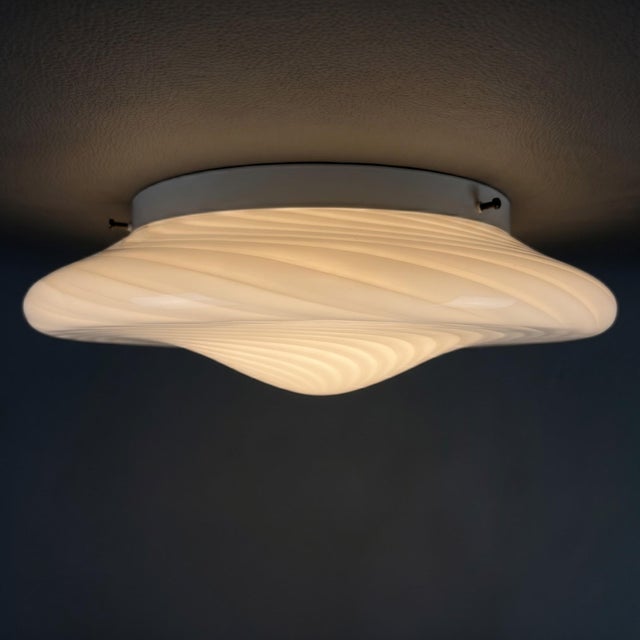 Murano Glass Ceiling Lamp, 1970s For Sale - Image 4 of 16