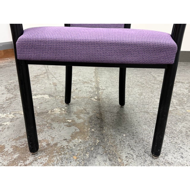 U. S. Furniture Industries Art Nouveau Style Armchair, Late 20th Century For Sale - Image 9 of 12