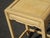 Light Yellow Vintage French Country Creme Yellowish Key Table ~ Side Table For Sale - Image 8 of 12