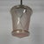 1930s Art Deco Hanging Lamp with Pink Glass Shade, 1930s For Sale - Image 5 of 13