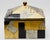 Vintage Brutalist Patchwork Jewelry Box. Great for you jewelry and special items.
