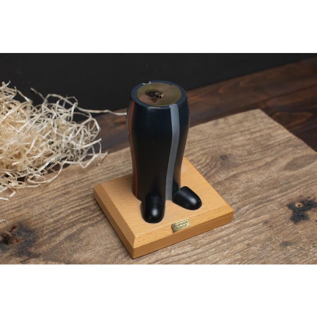 Gray Vintage German Railway Worker, 1970s For Sale - Image 8 of 9