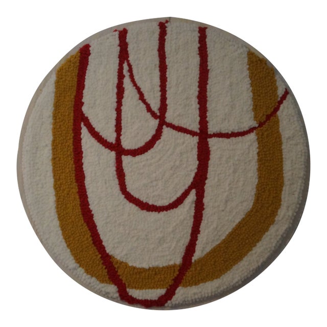 Early 21st Century Modern Op Art Fiber Art Wall Hanging by Heather Rosson For Sale