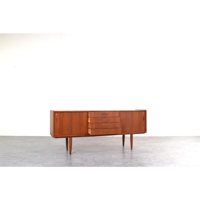 Mid-Century Danish Teak Sideboard, 1960s For Sale - Image 6 of 16