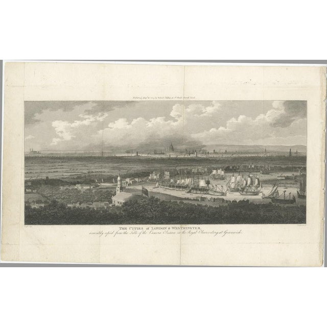 Title: The Cities of London & Westminster, accurately copied from the table of the Camera Obscura in the Royal Observatory...