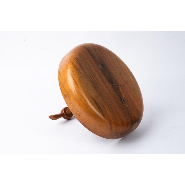 Mid-Century Modern Vintage Nutwood Nutcracker with Bowl, 1950s For Sale - Image 3 of 16