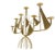 One of a Kind, Paul Evans, restored "Sailboat" Candelabra. This handmade, angular, cubist, sculptural work of art, was...