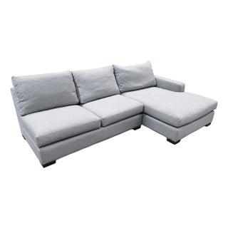 Room & Board Metro Right-Arm Chaise Sectional For Sale