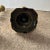 English Pair of Mid 19th Century Brass Diamond-Pattern “good Luck” Candlesticks For Sale - Image 3 of 4