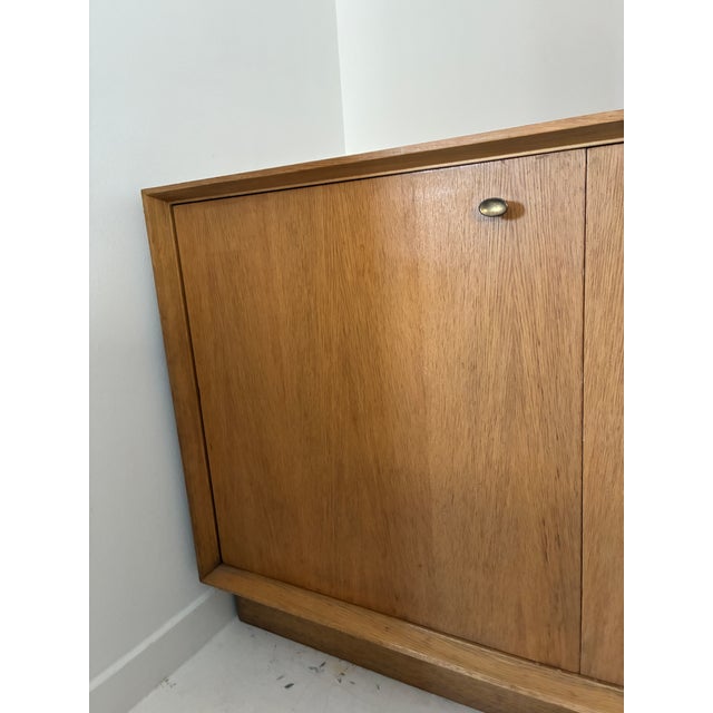 Mid 20th Century Small Light Oak Cabinet, France For Sale - Image 18 of 18