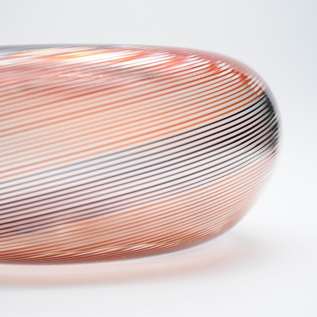 Rosenthal Limited Edition Filigrana Glass Vase by Mario Colelli and Hertha Bengtson for Rosenthal, Late 20th Century For Sale - Image 4 of 11