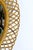 Mid-Century Italian handmade rattan wall mirror in very nice original condition without damages.