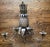 Mediterranean Vintage Italian Tole Iron Pineapple Four-Light Wall Sconce With Copper-Tone Finish For Sale - Image 3 of 12