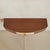 Italian Two-Tone Mahogany Wall-Mounted Console, 1970s For Sale - Image 4 of 11