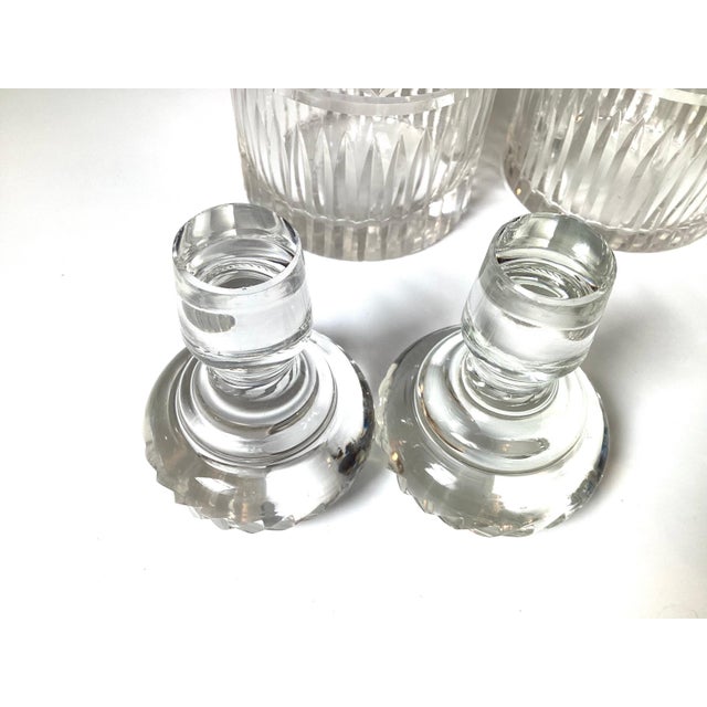 19th Century Cut Glass Spirit Decanters - a Pair For Sale - Image 4 of 9