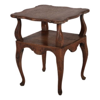 Antique Baroque Side Table, 1750 For Sale