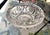 Transparent Crystal Cut Pinwheel Ash Trays - A Pair For Sale - Image 8 of 10