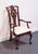 American Drew Traditional Chippendale Style Solid Cherry Dining Arm Chair For Sale - Image 4 of 8
