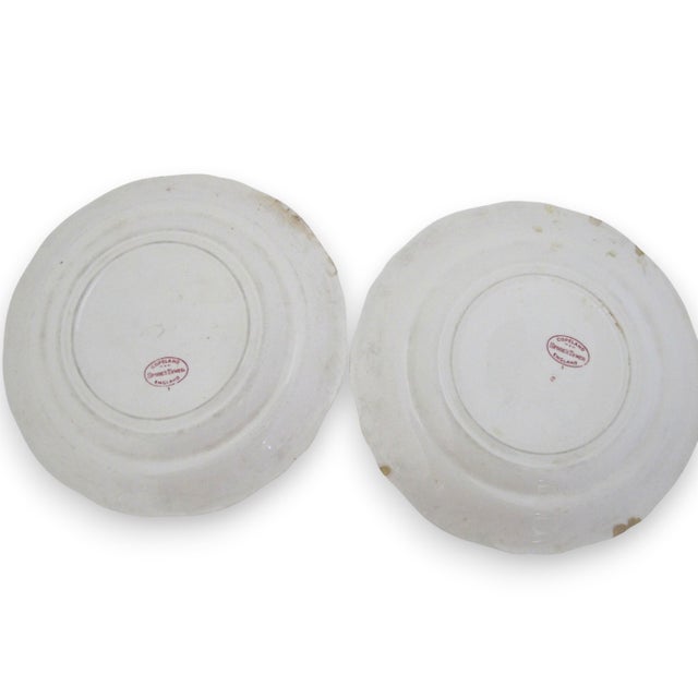 Copeland Spode Tower Pink Pastoral 7 3/4" Salad Plate Set of 5 For Sale - Image 10 of 10