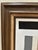 Wood Vintage Mid-Century Modern Abstract Minimalist Hard Edge Geometric Painting Signed For Sale - Image 7 of 8