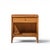 Wood Broyhill Brasilia Mid Century Walnut and Brass Nightstands - Pair For Sale - Image 7 of 11