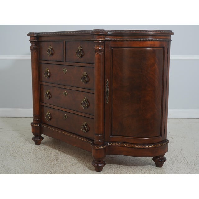 Age: Approx: 20 Years Old Details: Dovetailed Drawer Construction Nice Carved Details High Quality Construction Large...