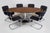 Mid-Century Dining Table in Walnut and Chrome by Kovona, Czech, 1960s For Sale - Image 4 of 5