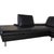 Black Corner Sofa in Leather from Loop For Sale - Image 8 of 17