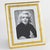 This spectacular Christian Dior Paris white and gilded ceramic picture frame is a rare piece from the Dior Interior...