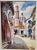 Early 20th Century Mediterranean Cityscape Watercolor. I can not verify an artist signature. The artwork is unframed.
