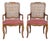 Baker Furniture French Country Armchairs, a Pair For Sale