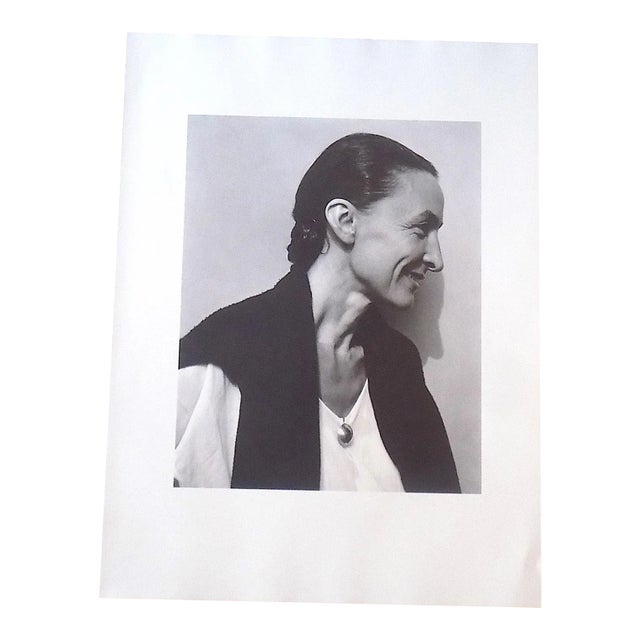 Large Vintage Photogravure-"Georgia O'Keeffe" by Alfred Stieglitz (Usa 1864-1946) For Sale