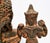 Khmer Triad Buddha Group, 1450s, Bronze, Set of 3 For Sale - Image 9 of 18