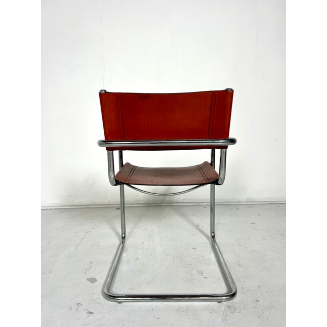 Metal Vintage Cantilever Chairs by Matteo Grassi, 1970s, Set of 4 For Sale - Image 7 of 10
